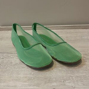 Jeffrey Campbell Mesh Muse Ballet Flats | Free People